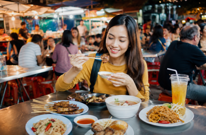 Food travel asia tenggara